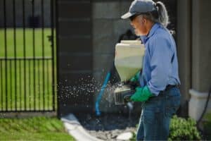 routine lawn care treatment from colonial lawn and garden