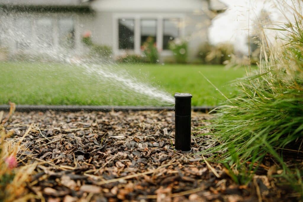 sprinkler system in your lawn Colonial Lawn and Garden