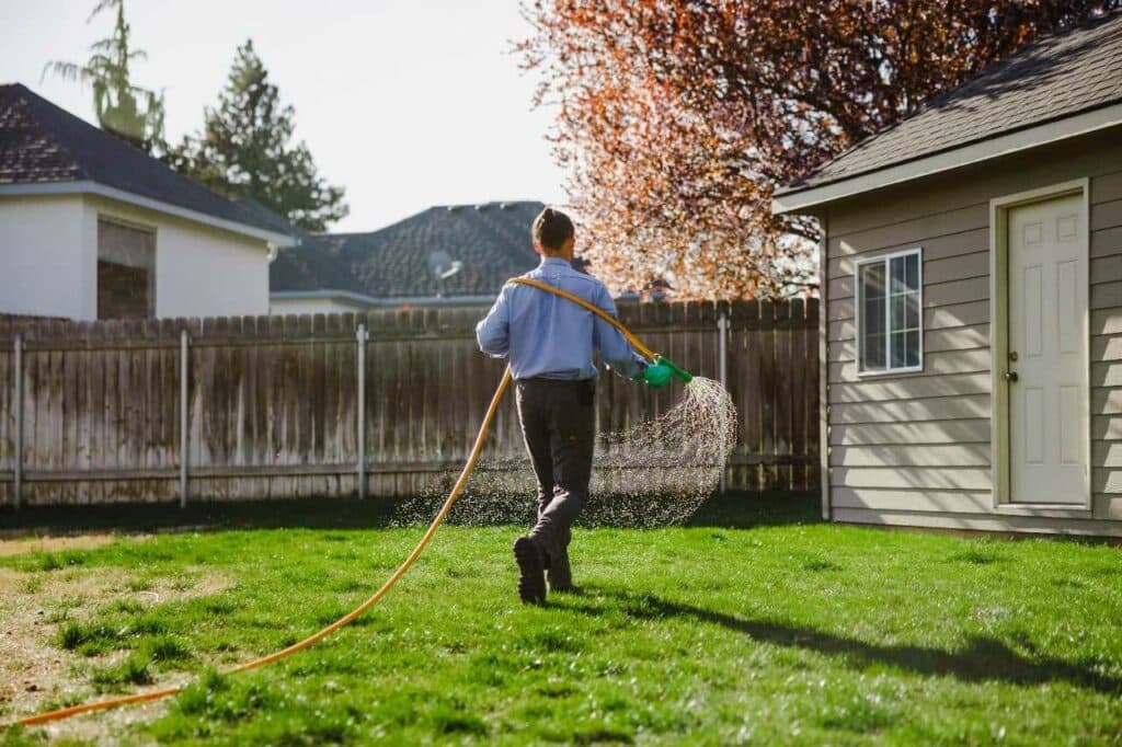 watering lawn regularly Colonial Lawn and Garden