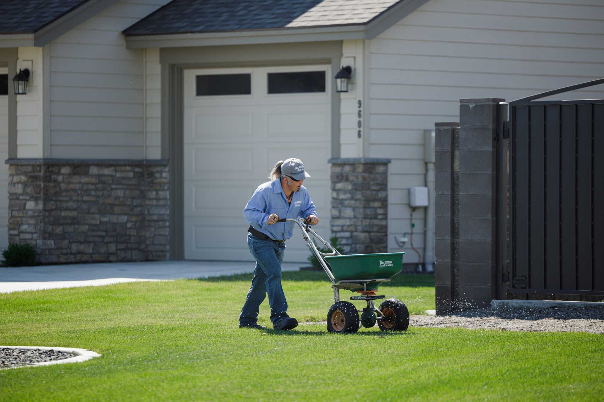 Curated visual reference: Picture Idea: Lawn Maintenance Service Area
