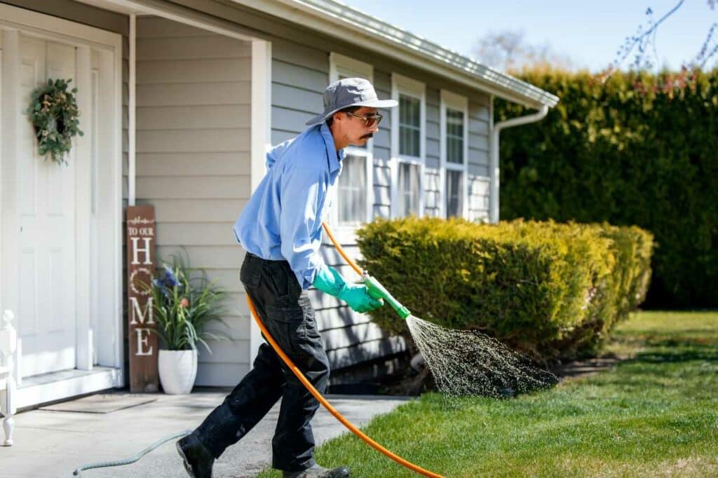 lawn care job done by one our expert at Colonial Lawn and Garden